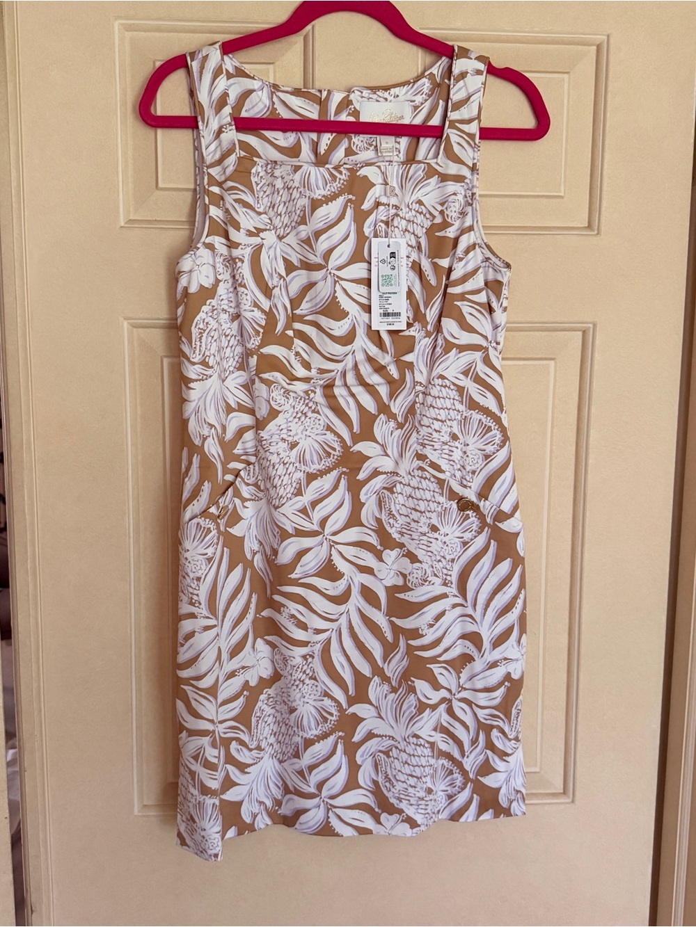 NWT Lilly Pulitzer The Lilly Shift in Rattan Bon Vivants